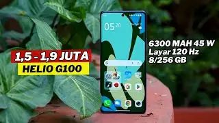 7 HP 1 Jutaan Helio G100 Terbaik ( 1,5 - 1,9 JUTAAN ) edisi Awal Tahun 2026