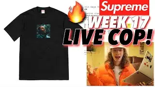 DROPPING A CHECK! Supreme F/W '18 Week 17 Live Cop!
