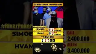 Poker Vietnam | EPT Monte-Carlo Main Event 2022 Last Hand | River Poker Club