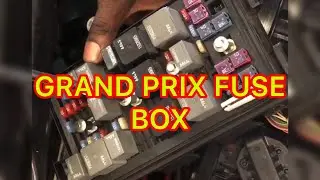 HOW TO REPLACE/CHANGE A 2006 GRAND PRIX FUSE BOX!