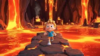 Ni&ntilde;o Gracioso de Roblox Salt&oacute; sobre Pozos | Canciones Infantiles y Rimas para Ni&ntilde;os
