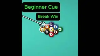 8 ball pool beginner cue break win shorts