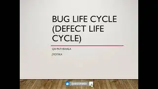 Session 8 Bug Life Cycle  Manual Testing Tutorial in Hindi