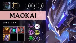 Maokai Top vs Jayce - KR Master Patch 25.21