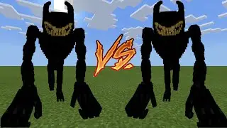 MINECRAFT BEAST BENDY MORPH VS BEAST BENDY bendy and the ink machine in Minecraft