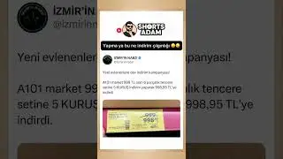 Bu ne indirim &ccedil;ılgınlığı 😀😀#indirim #a101 #ekonomi #g&uuml;ndem #viral