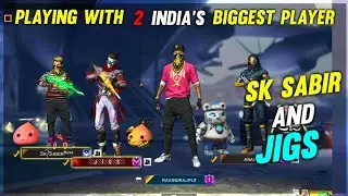 JIGS AND SK SABIR BOSS PLAYING WITH ME 😍 !! FULL RUSH GAMEPLAY !! RAVINDRA RAJPUT