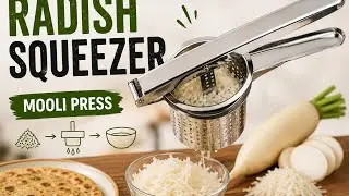 Mooli Squeezer: The Kitchen Gadget You Needed |Catchy Fusion