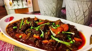 BEEF STEW in RED WINE sauce