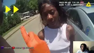 The Highest Woman Takes Officer On The Weirdest Police Chase |100kDell Reaction