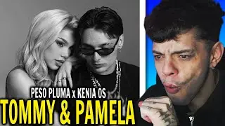 (REACCIÓN) TOMMY & PAMELA (Video Oficial) - Peso Pluma, Kenia Os