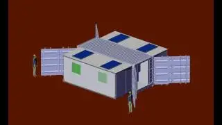 3 in 1 Folding Structure &ndash; Modular Protection Solution | Product Animation | Mifram Security