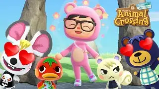 MY VILLAGERS ARE IN LOVE? | Villagers flirting #3 | Romance in Animal Crossing New Horizons