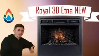 Видео-обзор на доступный электрический камин Royal 3D Etna NEW