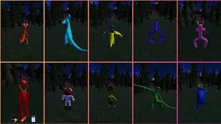  || Rainbow Friends Chapter 2 😱 || Accurate Roleplay Story || All 10 Monster Horror Gameplay ||