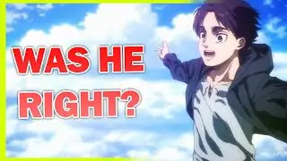 Eren was Lowkey Right | An Attack on Titan Analysis | Clenema Reacts to Protagonist Rayen