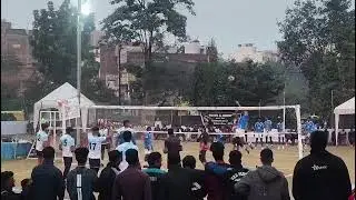 Volleyball warm up shot 