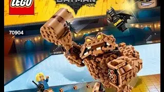 LEGO Batman Movie Clayface Splat Attack 70904 Instructions DIY Book