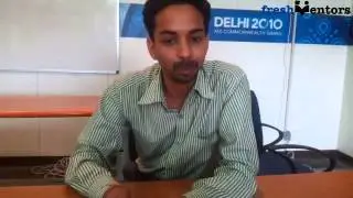 Freshmentors Mentor Rohit, Cluster Innovation Center, DU
