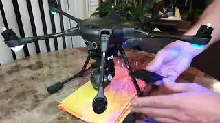 Yuneec Typhoon H 3D printed gimbal replacement parts installation video