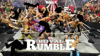 NoW Royal Rumble ‘25 Full show! (Wwe action figure picfed)