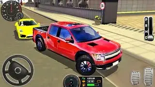 Driving Pickup Truck Ford F-150 - Driver&rsquo;s License Course Simulator - Android GamePlay