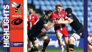 Wasps v Saracens - HIGHLIGHTS | FOUR Tries for Luke Mehson! | Premiership Cup 2021/22