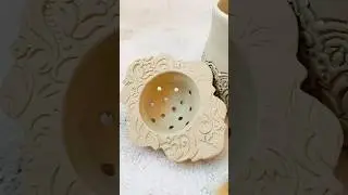 Hand-build tea strainer for the perfect cup of tea..