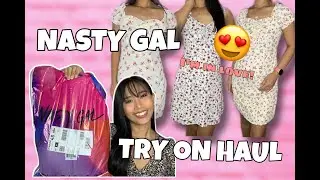 NASTY GAL TRY ON HAUL|SALE|Julie Vega