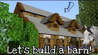 Как построить конюшню в Minecraft! | DibbleCraft | Скоростная сборка
