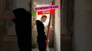 Tynkowanie ubytk&oacute;w w ścianach✌️😁 #remont #diy #budowanie #tutorial #zr&oacute;btosam #work #girlpower