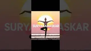 Suryanamaskar Step by step!! 12 Steps Endless benefits ! #suryanamaskar #yoga #sunsalutation #shorts