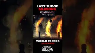 Last Judge Boss Fight (42s) (World record) - Hollow Knight Silksong #gaming #silksong #lastjudge