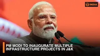 PM Modi to inaugurate multiple infrastructure projects in J&K | DD India