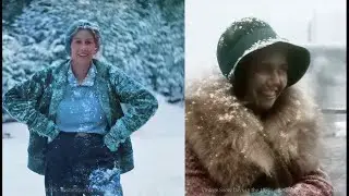1920s Winter Fashion: Colorised Enhanced Footage 4K 60fps