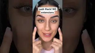 Лэш-хак😳Без наращивания ресниц