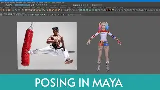 3d Animation Posing in Maya 2021