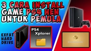 PEMULA PERLU TAHU!! INI 3 CARA INSTALL GAME DI PS4 HEN