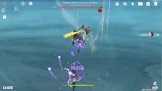 Razor solo Raiden Shogun boss fight