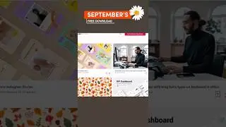 Hurry Up! FREE Design Assets to Download in September on Envato #freedownload #graphicdesign #envato