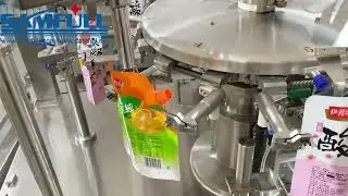 Envasadora doypack de liquidos, llenadora doypack automatic de jugo y gelatina