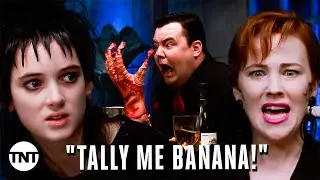 The Haunted Dinner Scene feat. Day-O (The Banana Boat Song) [CLIP] | Beetlejuice | TNT