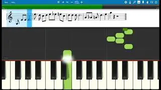 Looney Tunes (TV Theme) &ndash; Piano Tutorial, Sheet Music (Synthesia)