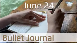 Plan with me June 2024 | Оформление июня 2024 #bulletjournal