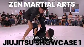 Zen Martial Arts BJJ Showcase 1 | Angel Silva vs Tiny Ojeda
