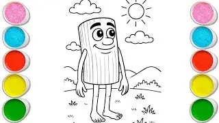 Tung Tung Tung Sahur Drawing, Painting & Coloring For Kids and Toddlers_ Child Art