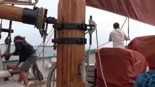 Sortie en Mer  sur  le Vieux Gr&eacute;ement Le Fleur de Lampaul - 20150818115115