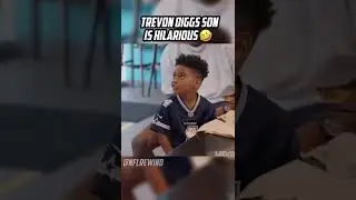 Trevon Diggs Son Is Hilarious 🤣🤣 #nfl #shorts #cowboys