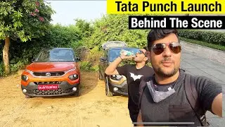 Tata Punch Launch Event Behind the Scene. Got to change to Cars