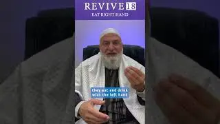 Revive #18  | Eat with the Right Hand | Ustadh Mohamad Baajour #shorts #EPICRAMADAN